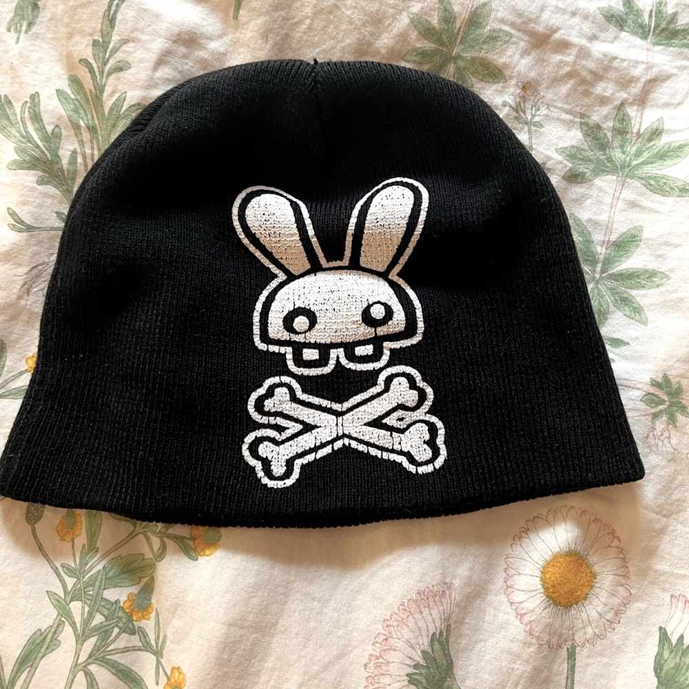 Rayman Raving Rabbids TV - Black Knit Beanie